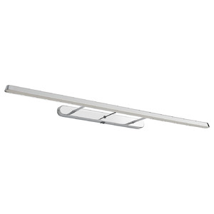 FLASKPOST LED cabinet/wall lighting, chrome-plated, 82 cm