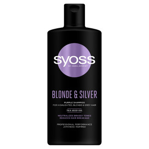 Schwarzkopf Syoss Blonde & Silver Shampoo Anti Yellow Tones  440ml