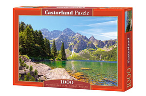 Castor Jigsaw Puzzle Morskie Oko Lake Tatras Poland 1000pcs 12+