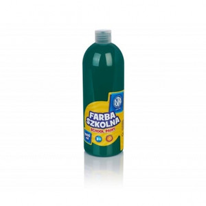 Astra School Paint Bottle 1000ml, green