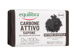 Equilibra Carbone Attivo 100% Vegetal Detox Soap 100g