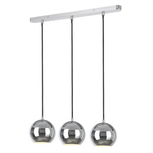 GoodHome Pendant Lamp Roccheta E14, chrome