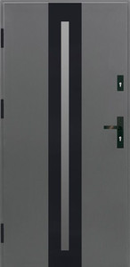 External Door Entrance Door Splendoor Ebro Passive 90, left, anthracite