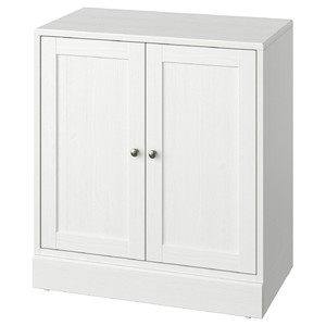 HAVSTA Cabinet with base, white, 81x47x89 cm