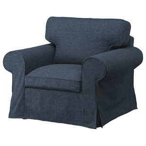 EKTORP Armchair, Kilanda dark blue