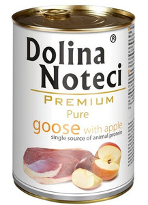 Dolina Noteci Premium Pure Dog Wet Food Goose with Apple 400g