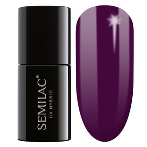 SEMILAC Hybrid Gel Polish 015 Plum - 7 ml