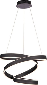 Pendant Lamp LED Andromeda 45 W, black