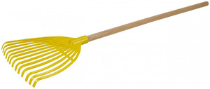 Lena Children's Leaf Rake 1pc, assorted colours, 3+