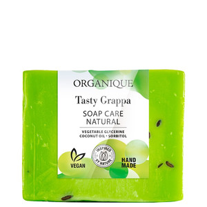 ORGANIQUE Glycerine Natural Soap Tasty Grappa Vegan Hand-Made 100g