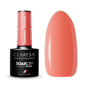 CLARESA UV/LED Color Gel Polish Summer Stories 5 5g