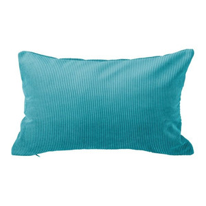 Cushion GoodHome Carrington 30 x 50 cm, light blue