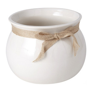 Ceramic Plant Pot 14 cm, light beige