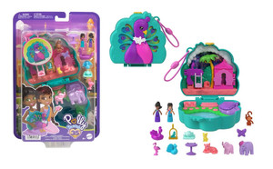 Polly Pocket Peacock Garden Compact HWN97 4+