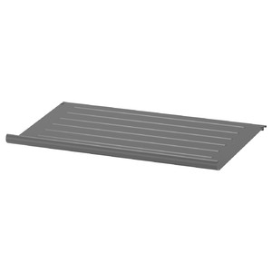 KOMPLEMENT Shoe shelf, dark gray, 75x35 cm