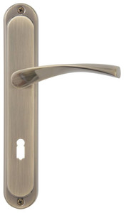 Door Handle Ambition Febe Bis 72mm, patina