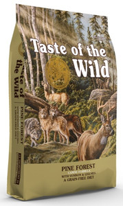 Taste of the Wild Dog Food Pine Forest Canine Formula 5.6kg