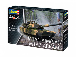 Revell Plastic Model Kit M1A2 Abrams 1/72 12+