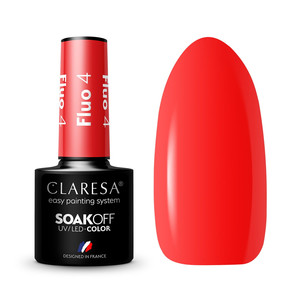 CLARESA UV/LED Color Gel Polish Fluo - 4 5g