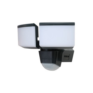 GoodHome Floodlight with Motion Sensor 2 x 10 W IP44, graphite