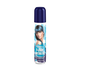 Venita 1-Day Metallic Washable Hair Colouring Spray no. M3 Metallic Blue 50ml