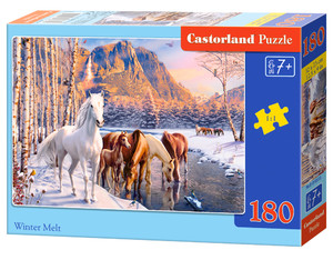 Castorland Children's Puzzle Winter Melt 180pcs 7+