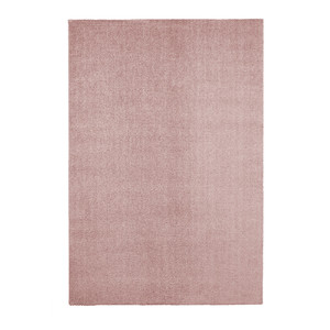 KNARDRUP Rug, low pile, pale pink, 160x230 cm