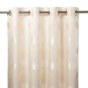 Curtain GoodHome Kolla 140x260cm, light beige