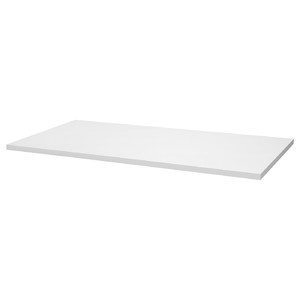 LAGKAPTEN Table top, white, 160x80 cm