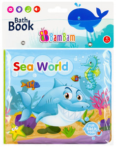 Bam Bam Bath Book Sea World 6m+
