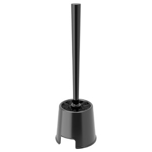 BOLMEN Toilet brush/holder, black