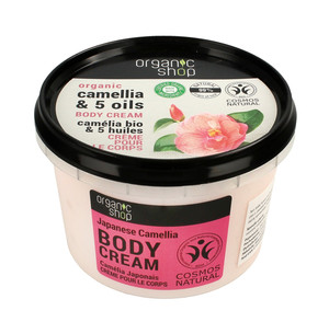Organic Shop Body Cream Camellia & 5 Oils 250ml