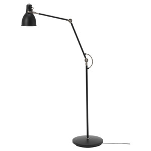 ARÖD Floor/reading lamp, dark grey anthracite