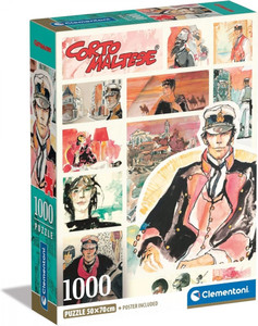 Clementoni Jigsaw Puzzle Compact Corto Maltese 1000pcs 10+