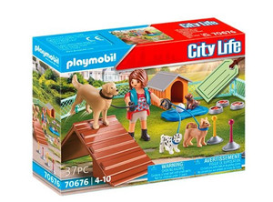 Playmobil City Life Dog Trainer Gift Set 4+ 70676