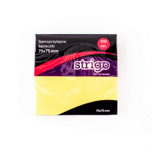 Strigo Sticky Notes 75x75mm 100pcs Pastel