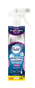 Brait Effective Cleaning Starter - Bottle & 2 Fizzy Tablets - Kitchen