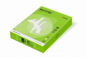 Maestro Colour Paper for Laser, Inkjet Printers & Copiers A4 80g 500 Sheets, spring green