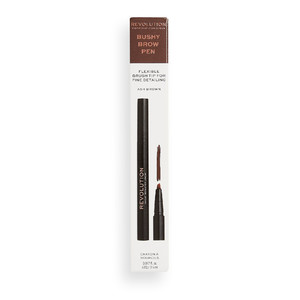 Makeup Revolution Bushy Brow Pen Ash Brown Vegan 0.5 ml