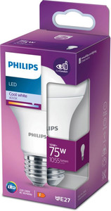 Philips LED Bulb A60 E27 1055 lm 4000 K