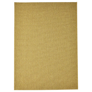 MORUM Rug flatwoven, in/outdoor, light yellow, 160x230 cm