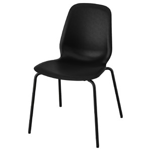 LIDÅS Chair, black/Sefast black