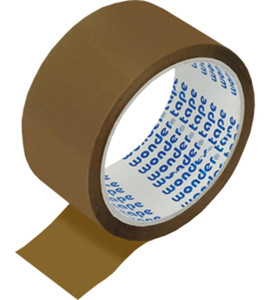 Wonder Tape Packing Tape A2K 48mm x 50m, brown, 6pcs