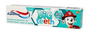 Aquafresh Children's Toothpaste Big Teeth 6-8 Years Paw Patrol 50ml