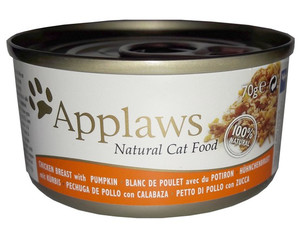 Applaws Natural Cat Food Chicken Breast with Pumpkin 156g