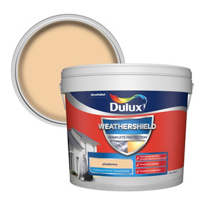 Dulux Exterior Paint Weathershield All Weather Protection Smooth Masonry Paint 10l sand