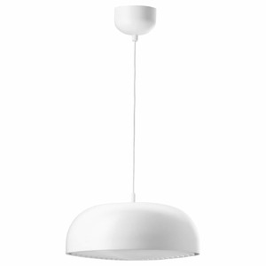 NYMÅNE Pendant lamp, white, 40 cm