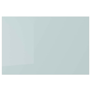 KALLARP Drawer front, high-gloss light grey-blue, 60x40 cm