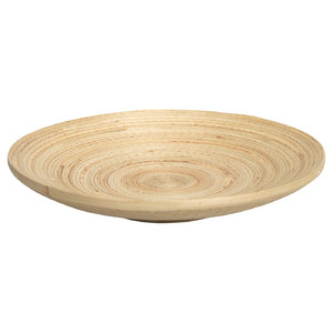 HULTET Dish, bamboo, 30 cm