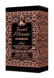 Tesori d'Oriente Aromatic Soap Hammam Argan Oil & Orange Blossom 125g